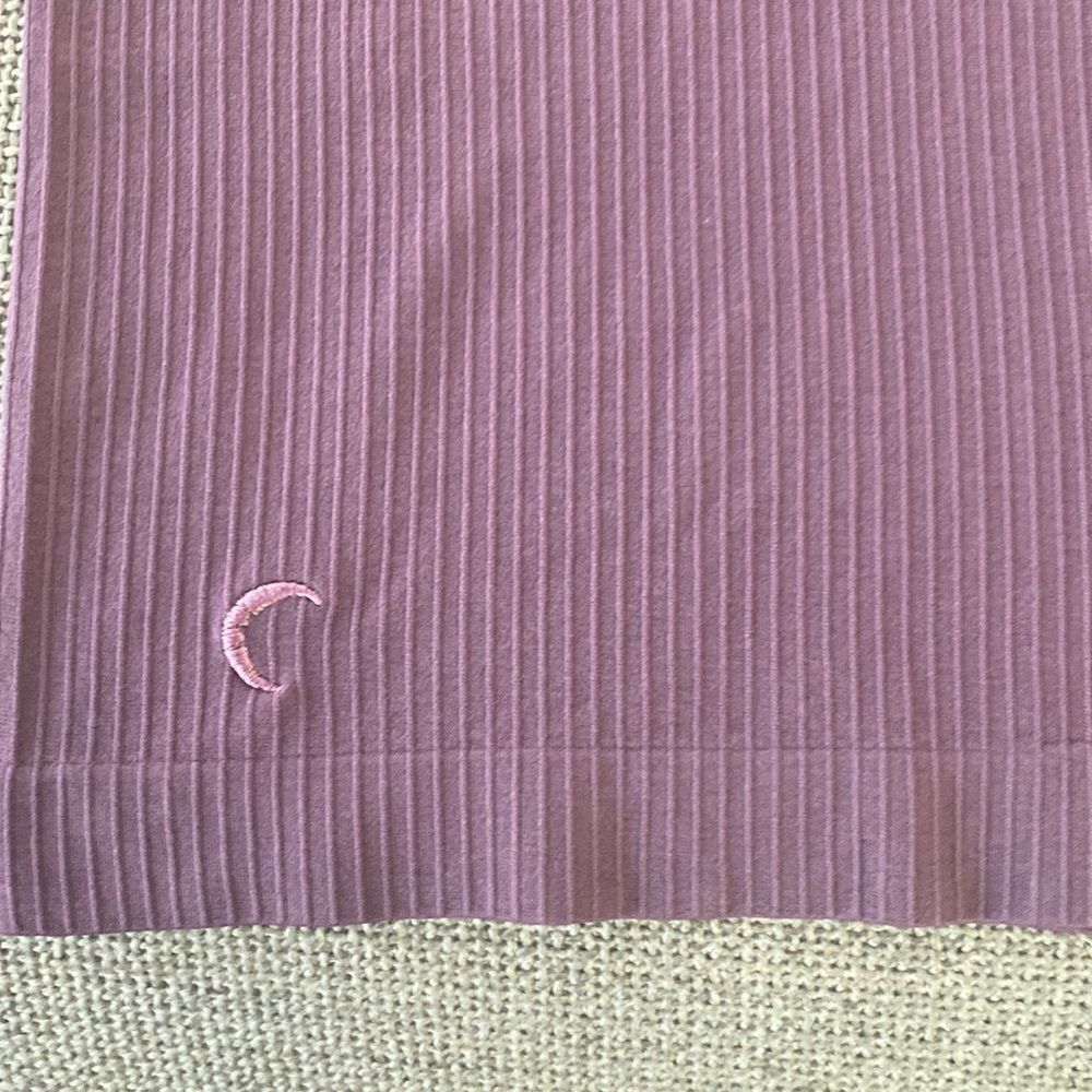 Zyia Parallel Tank Top Lilac Ribbed Stretch Ultra Soft Full Coverage Size S - Picture 10 of 10